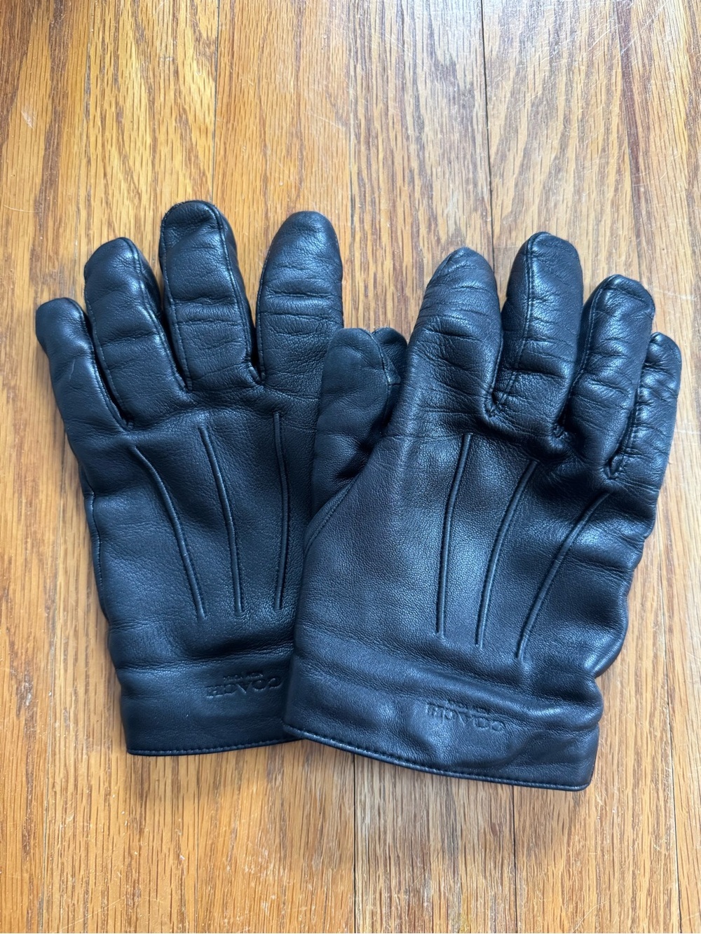 Coach Leather Gloves
